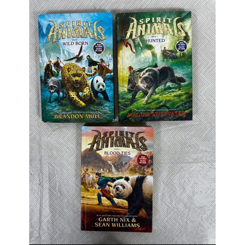 Spirit Animals Series Book Lot Hardcover Books 1-3 Scholastic
